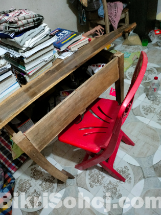 Table and chair